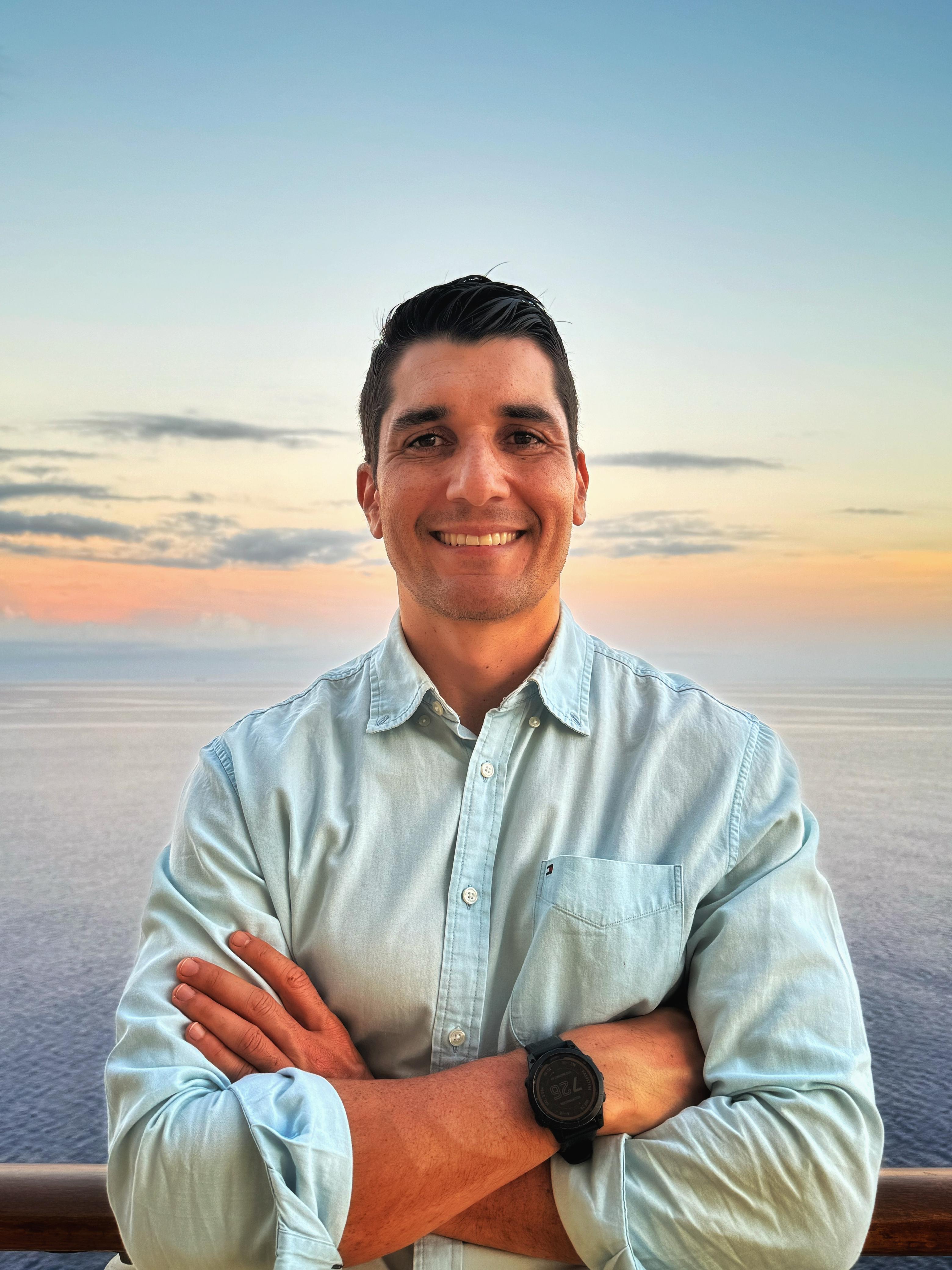 Foto de David Cardona, tutor de Obala